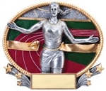 3D Oval Track Female Resin 8-1/4 inches