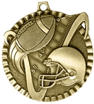 Football Medal Gold 2 inches
