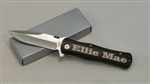 Black Handle Knife 4-1/2 inches