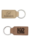 Rectangular Keychain 2-3/4 x 1-1/4 inches