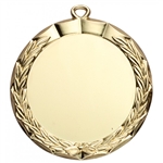 Blank Wreath Medal 2.75 inches