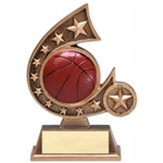 Basketball Comet Resin 5-3/4 inches