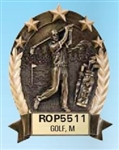 Golf Male 5-Star Resin 6.25 inches