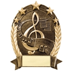 Music 5-Star Resin 6.25 inches