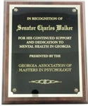 Cherry Finish Cove Plaque