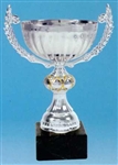 Dunluce Silver Metal Cups 7 inches