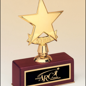 Goldstone Star Castings with Piano Finish Bases