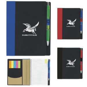 5X7 ECO NOTEBOOK W/FLAGS, 15693