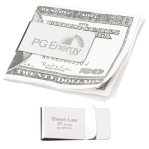 20124 - CHROME MONEY CLIP