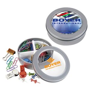 STATIONERY SET IN METAL BOX, 30639