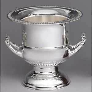 Silver Plated Stainless Steel Wine Cooler