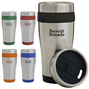 Color Band Travel Tumbler - 14 oz, 45851