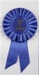 1st Place Rosette Ribbon