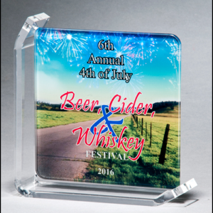 Sublimatable Glass Award