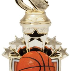 Basketball Fully Assembled Trophy