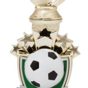 Soccer Motion Figure on Star Riser