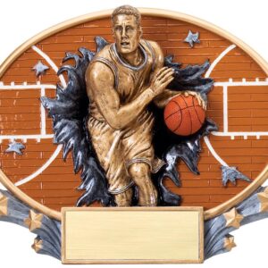 Basketball Court Resin Oval