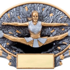 Cheerleading Oval Award