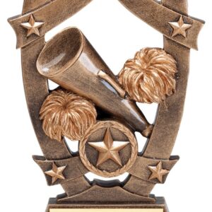 Cheerleading Sports Star Resin